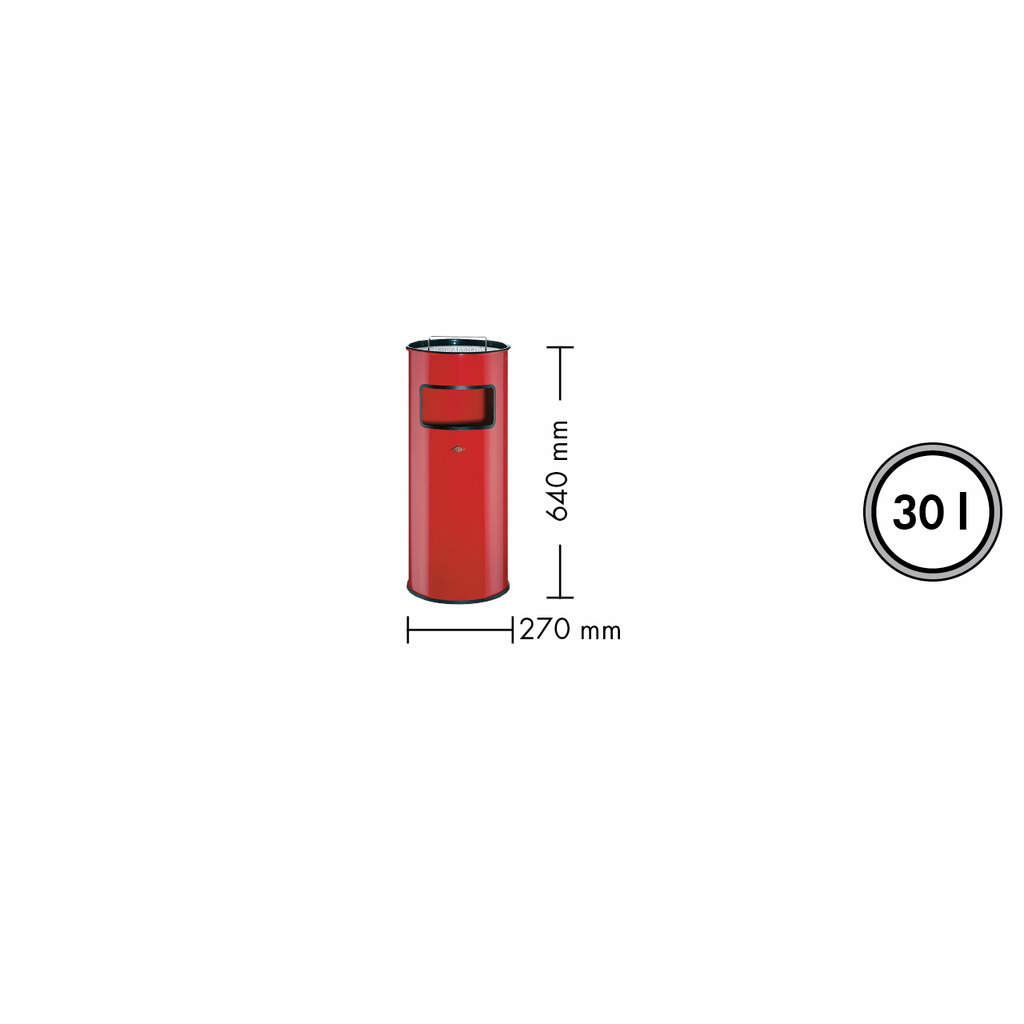 Staande asbak 30 - Afbeelding 2